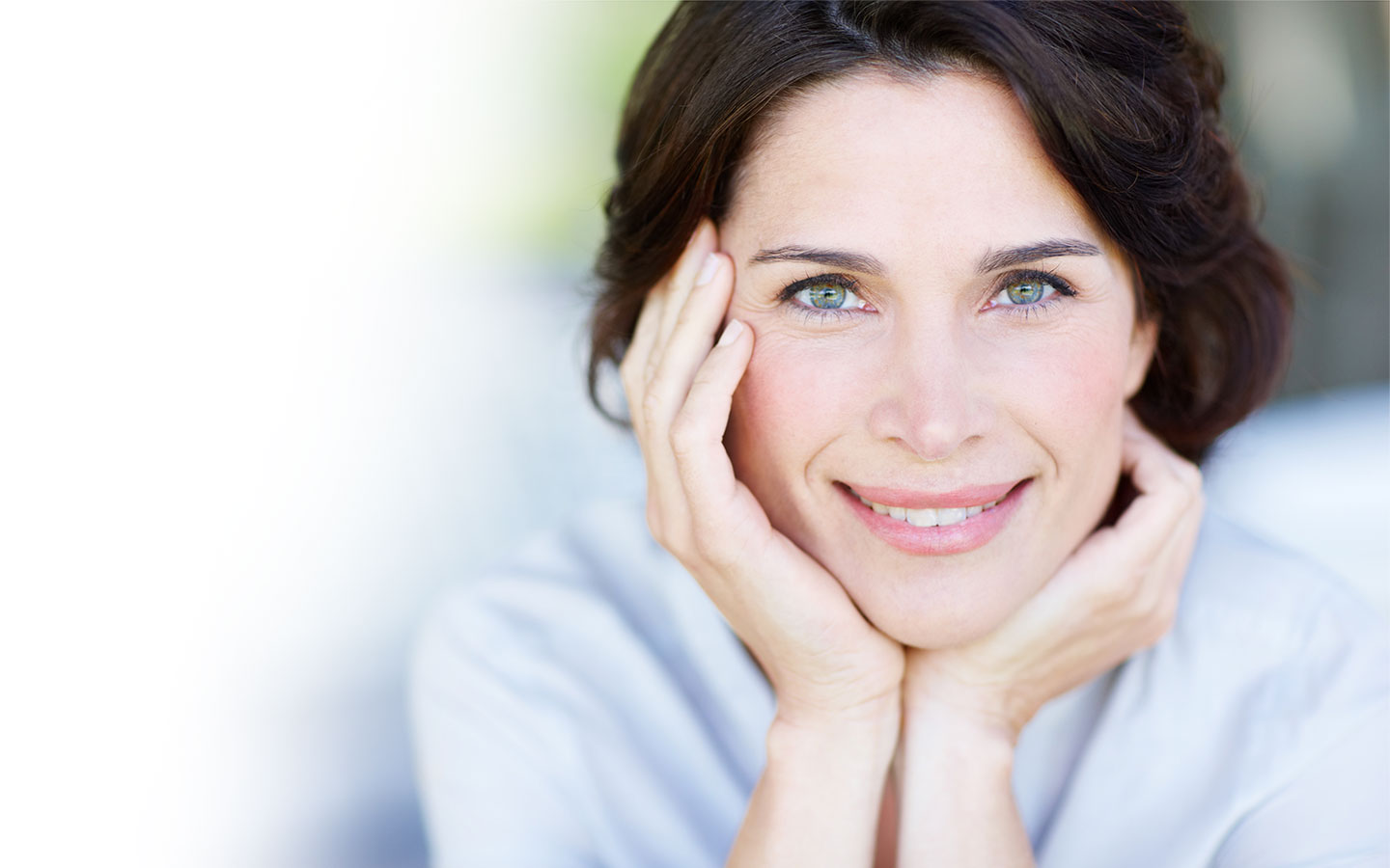 Natural looking mature woman